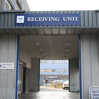 Hospital receiving unit