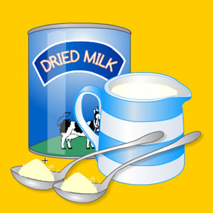 Fortified milk recipe